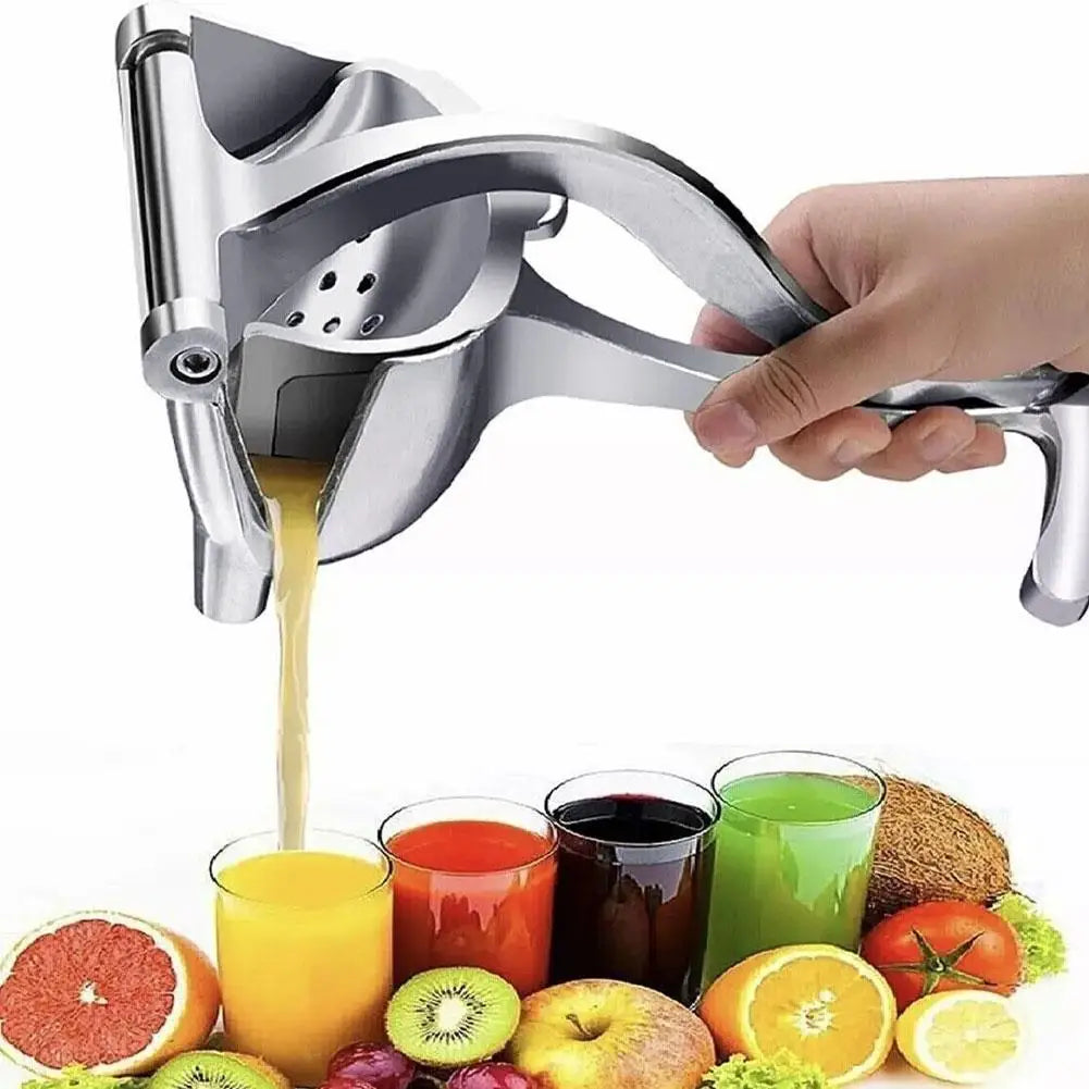 Manual Juice Squeeze Aluminum Alloy Hand Pressure Juicer.