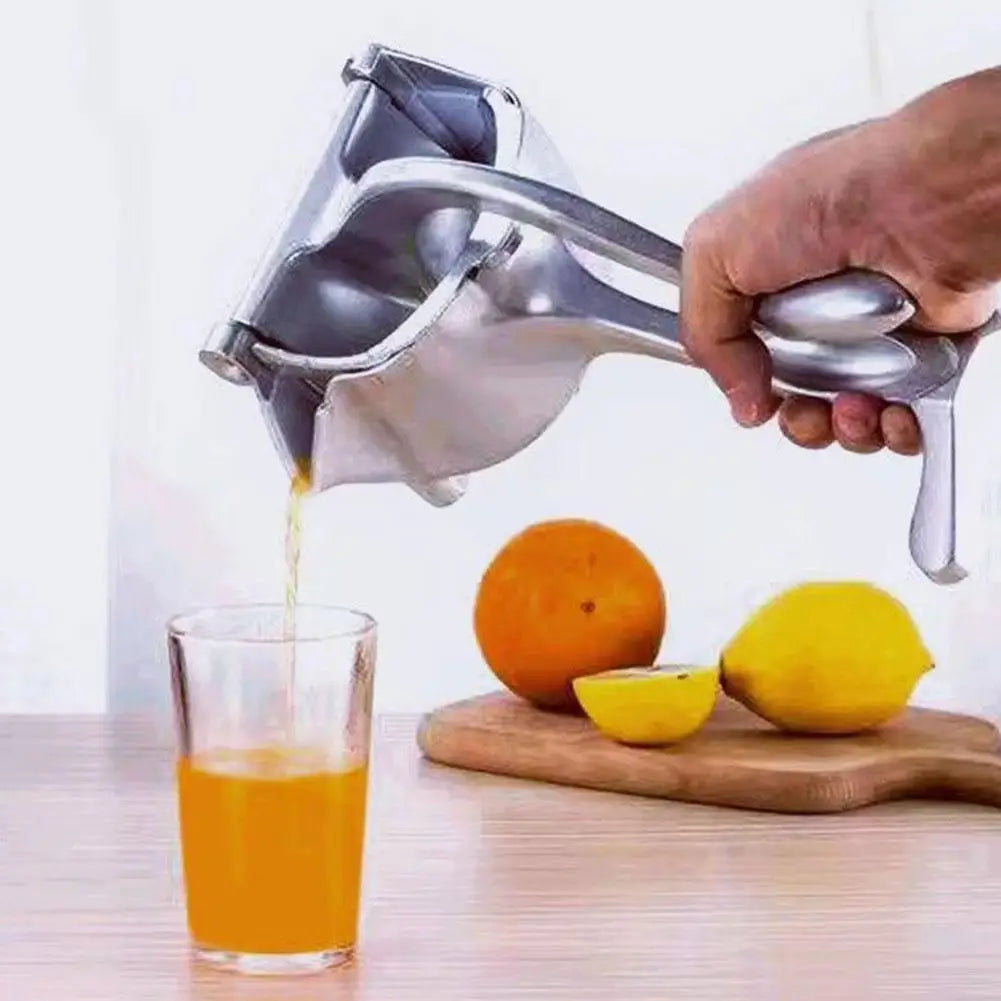 Manual Juice Squeeze Aluminum Alloy Hand Pressure Juicer.